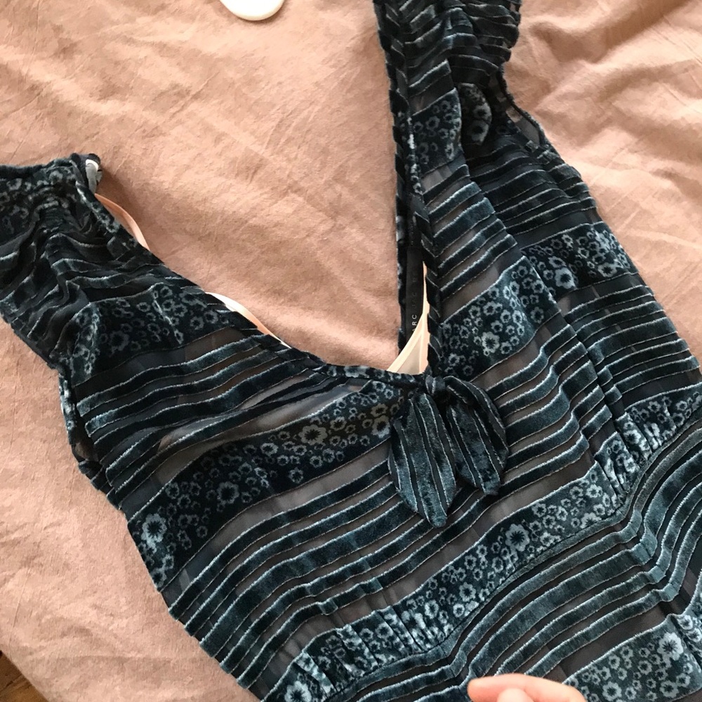 Marc Jacobs velvet dress